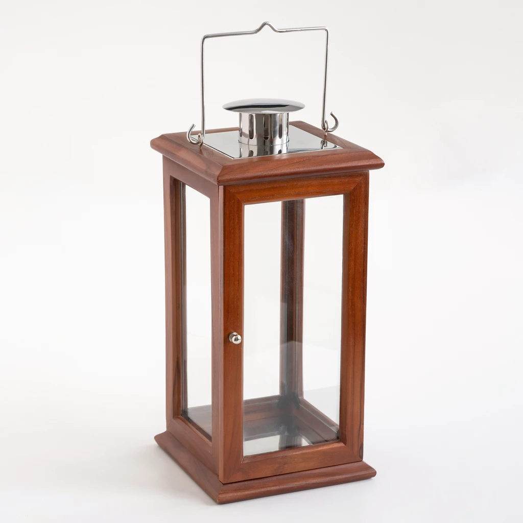 Teaklaterne Rangun 41 cm