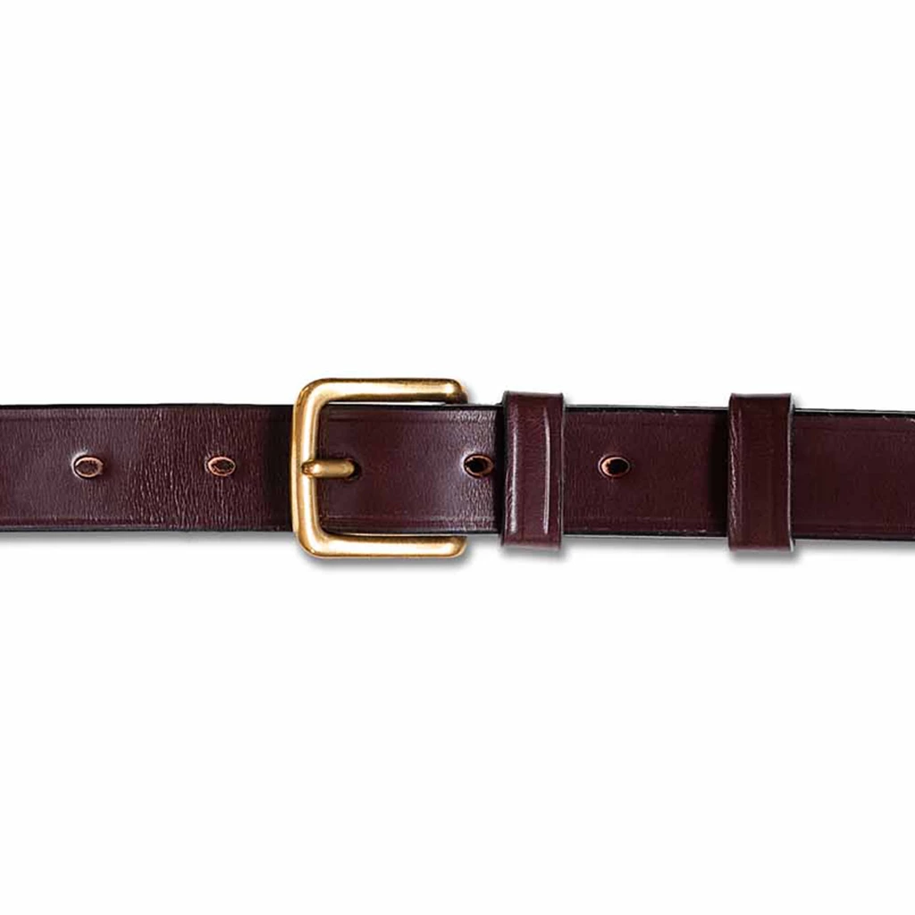 Hanbury Gürtel Messingschnalle Chestnut 90