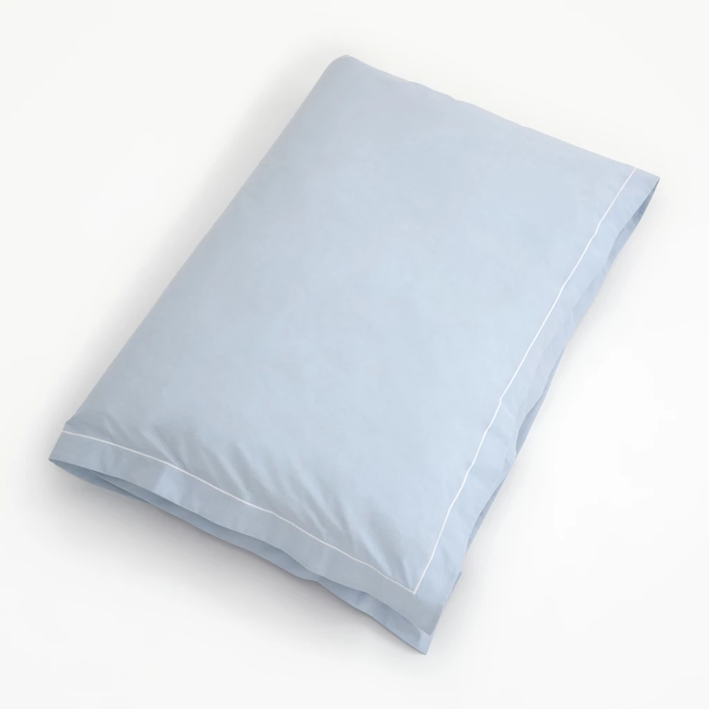 Bettbezug Perkal Blau 135 x 200 cm