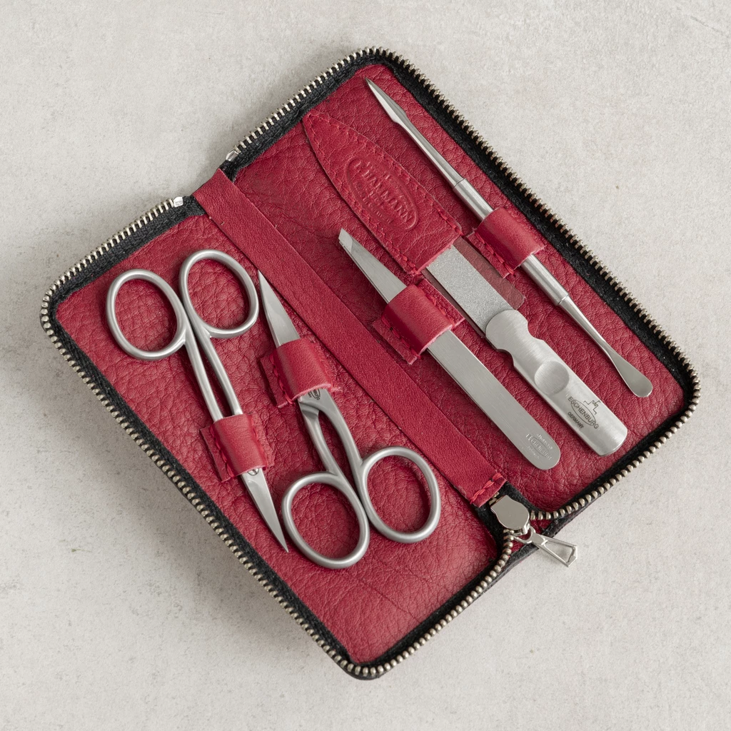 Hammann Maniküre-Etui Rot klein