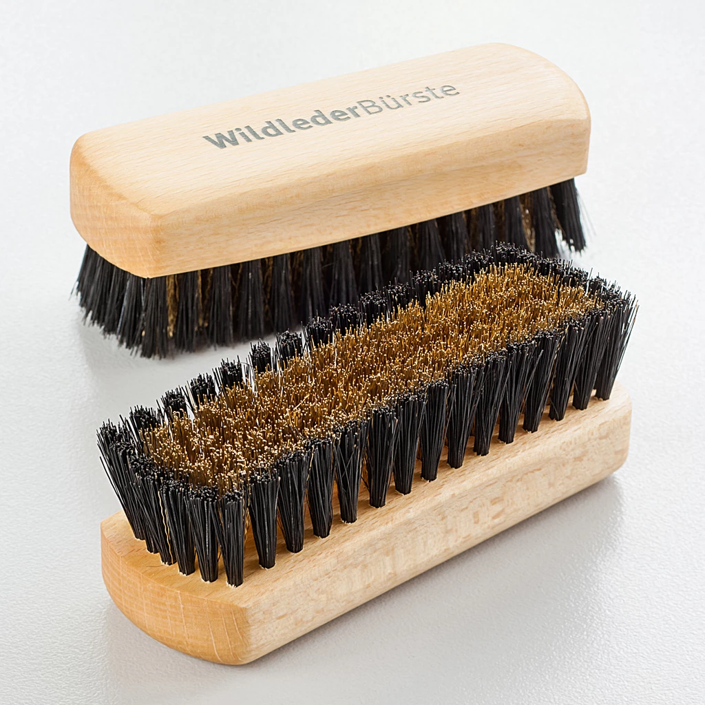 Wildlederbürste