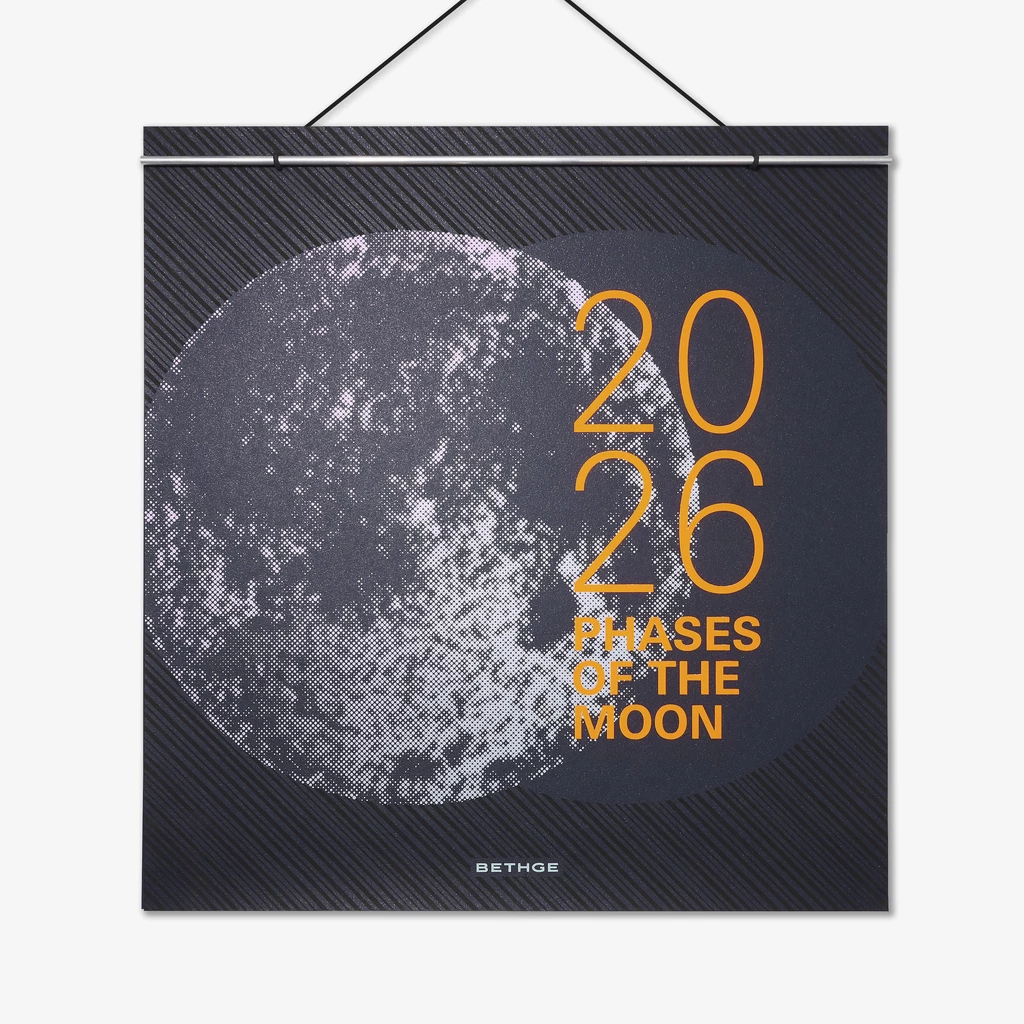 BETHGE Mondphasen-Wandkalender 2027