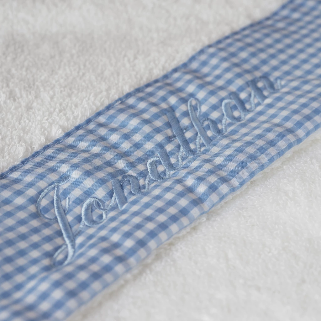 Rhomtuft X Torquato: Badetücher mit Kapuze 70x70 cm Hellblau
