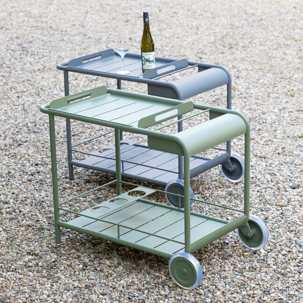Fermob Gartenbar / Teewagen Luxembourg Gewittergrau