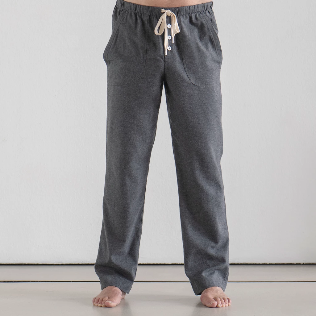 Sunday in Bed X Torquato Pyjama Ingolf Anthrazitmelange XL