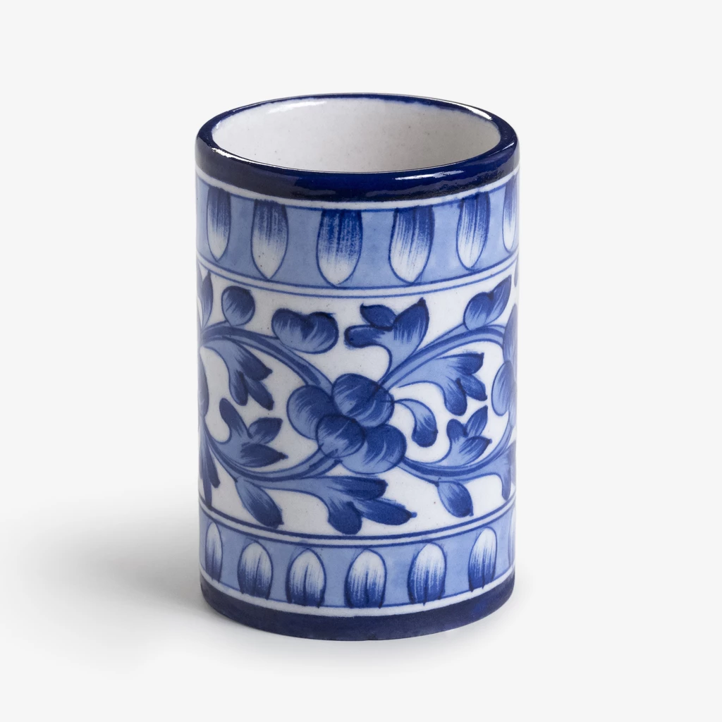 Utensilienbecher Blue Pottery
