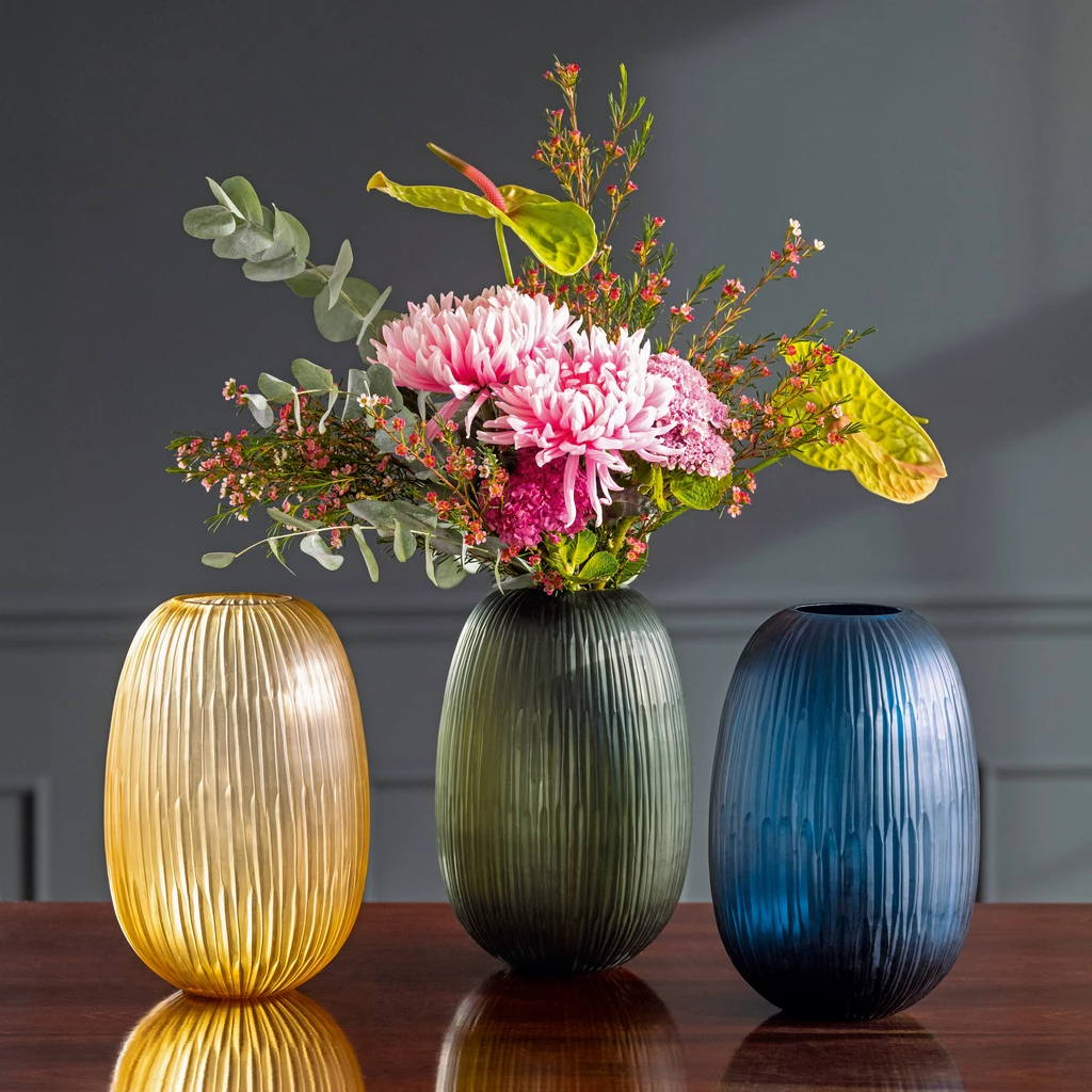 Vase Bozzolo gelb