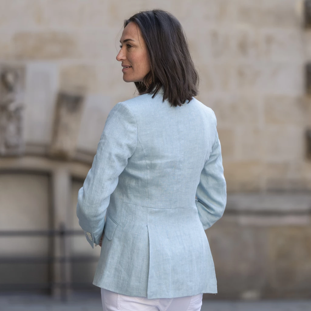 Risby & Leckonfield: Damenblazer Hamptons Türkis