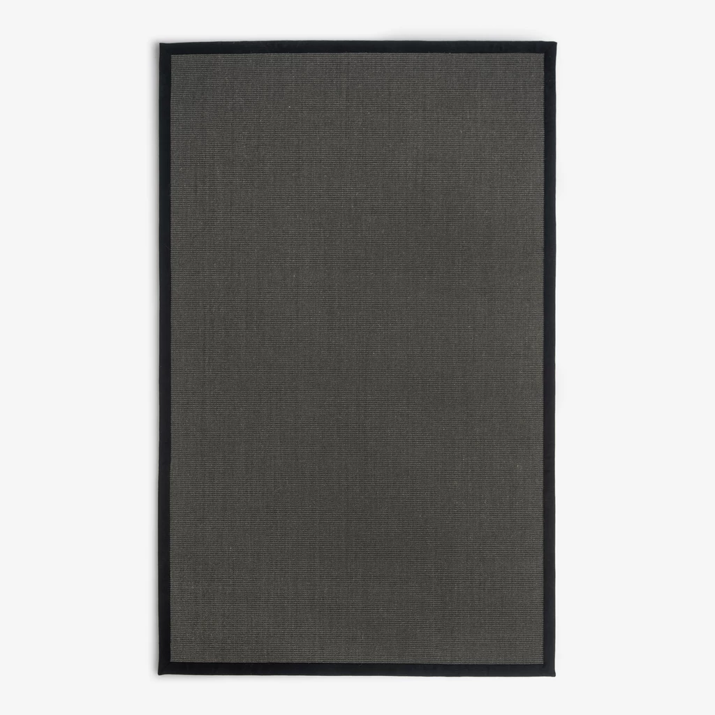 Sisalteppich Bouclé Anthrazit 120 x 180 cm