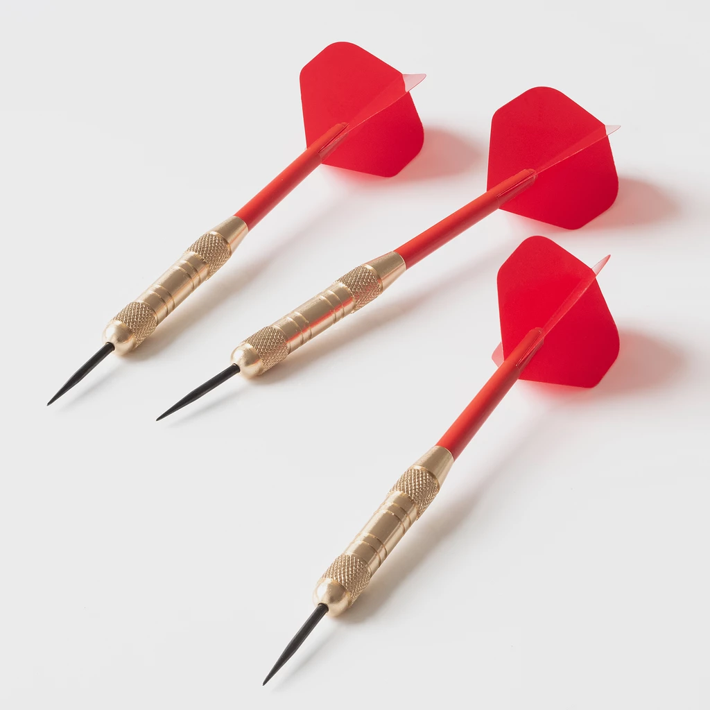 3 Messing-Darts