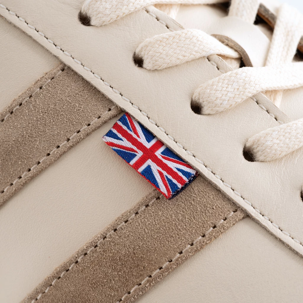 Gola Harrier Elite Herren Weiß / Beige Gr. 46