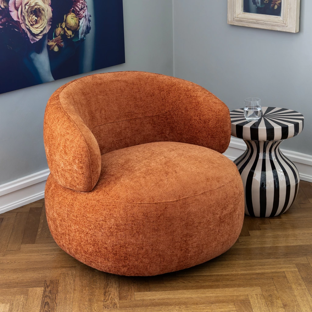 Sessel Studio '71 Apricot Orange