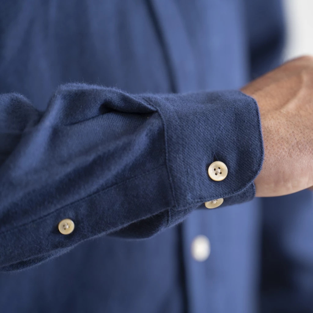 Portuguese Flanellhemd Navy Gr. S