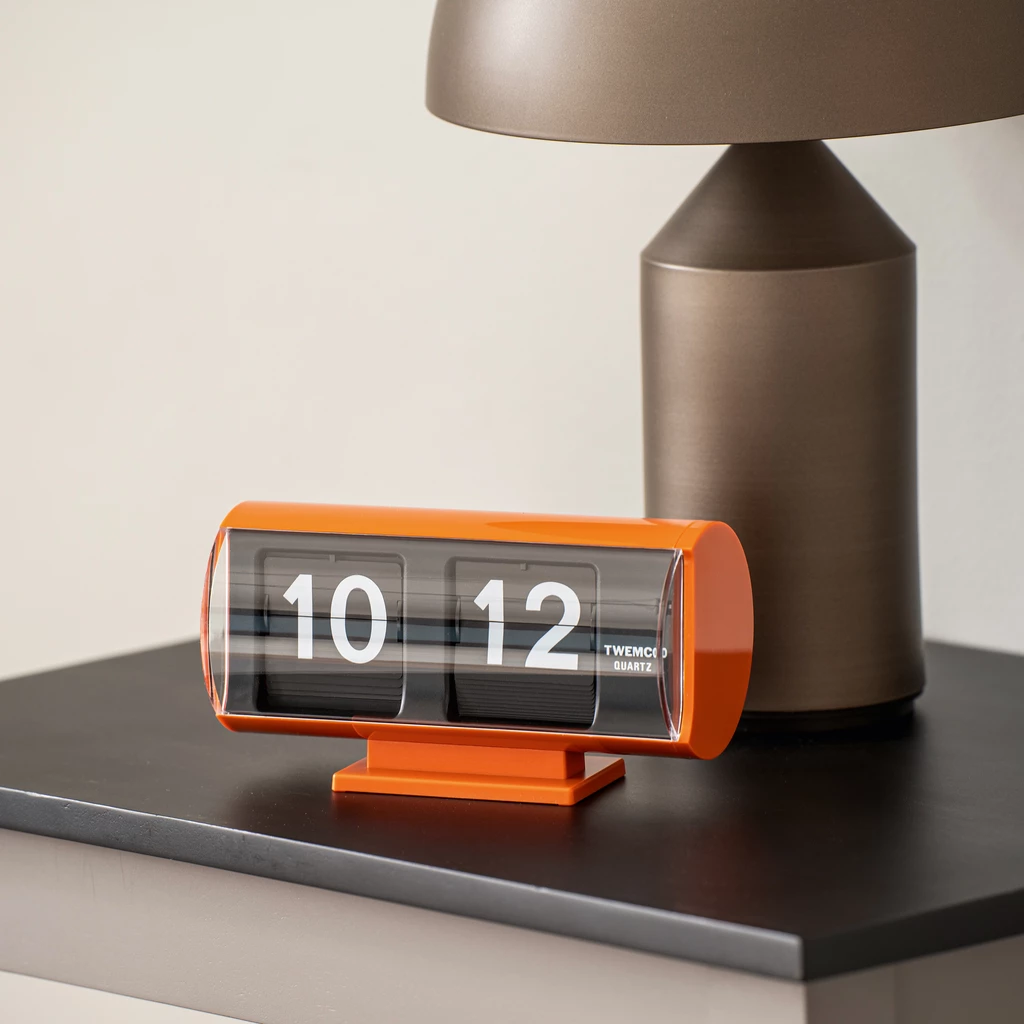 Twemco QT-30T  Tischuhr Orange