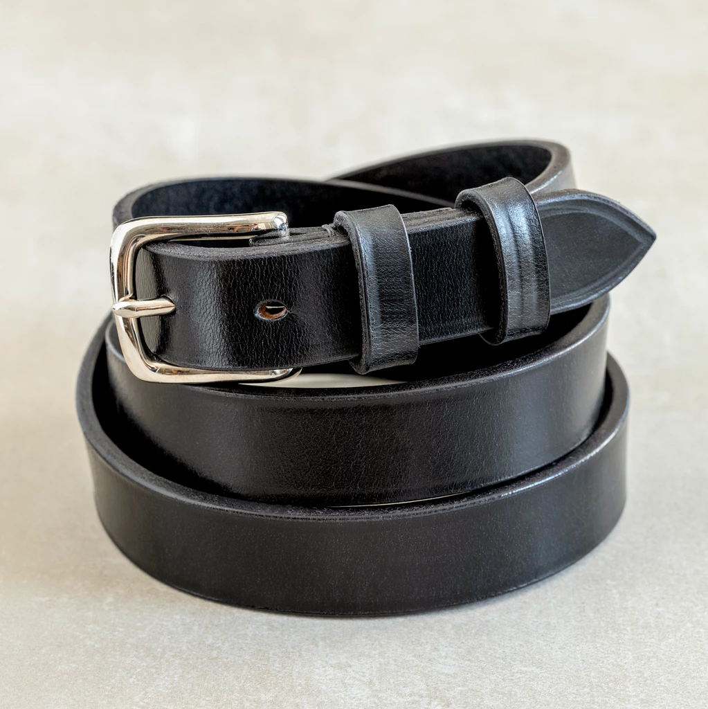Hanbury Gürtel Chromschnalle Black 100