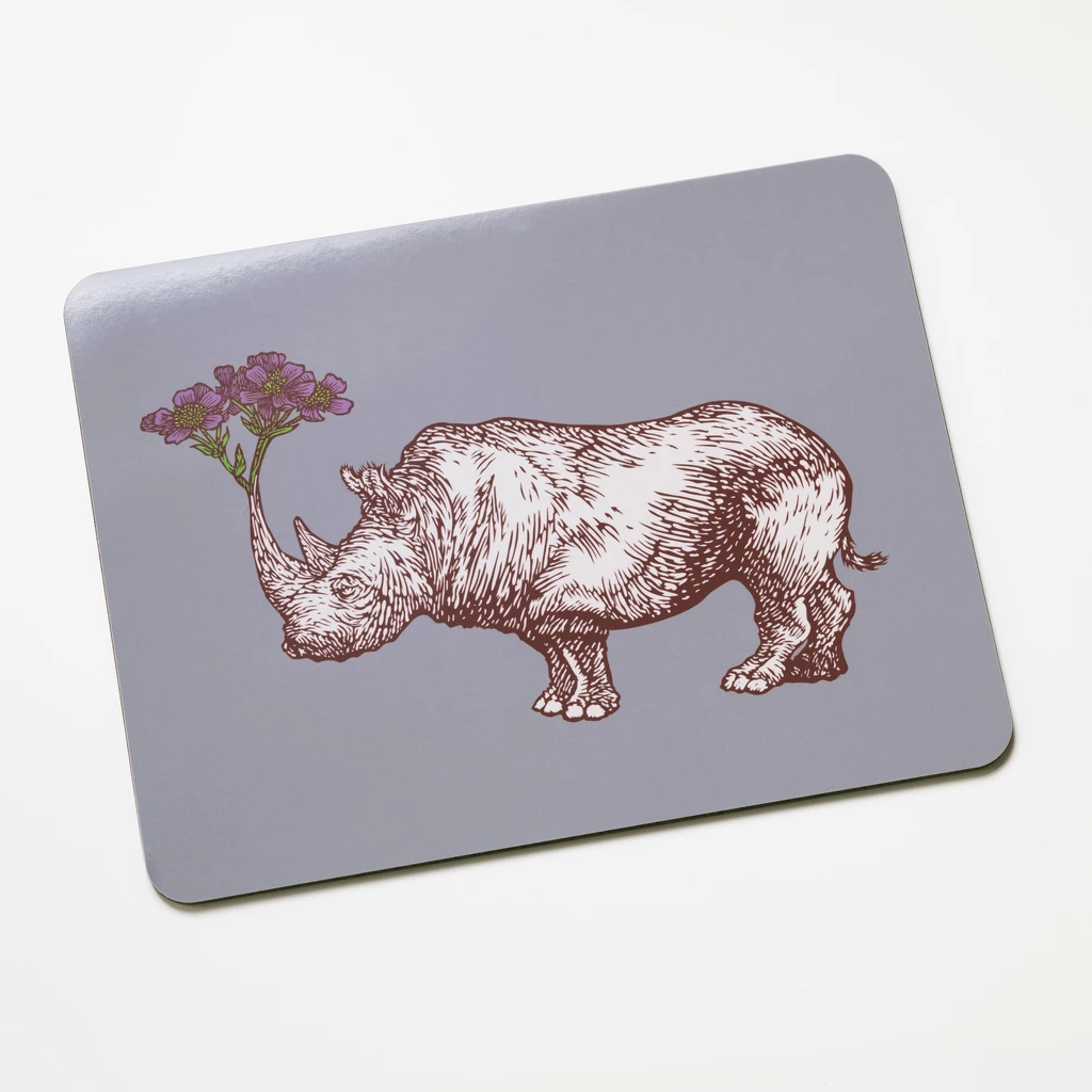 Tischset Somerset Nashorn