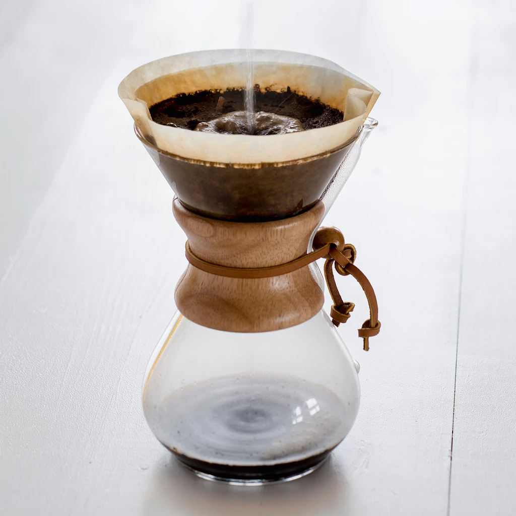 Chemex-Woodneck Kaffeekaraffe