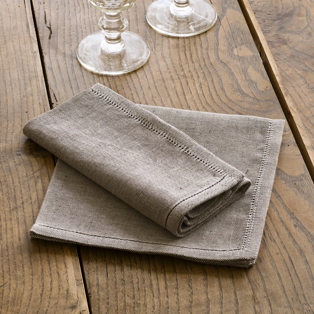 Serviette Busatti 40 x 40 cm Taupe