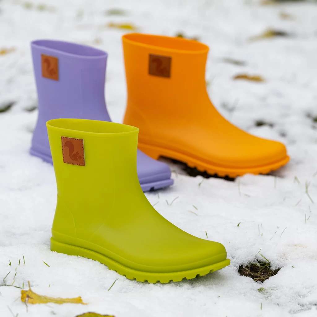 Thies Bio-Gummistiefeletten Lime Gr. 38