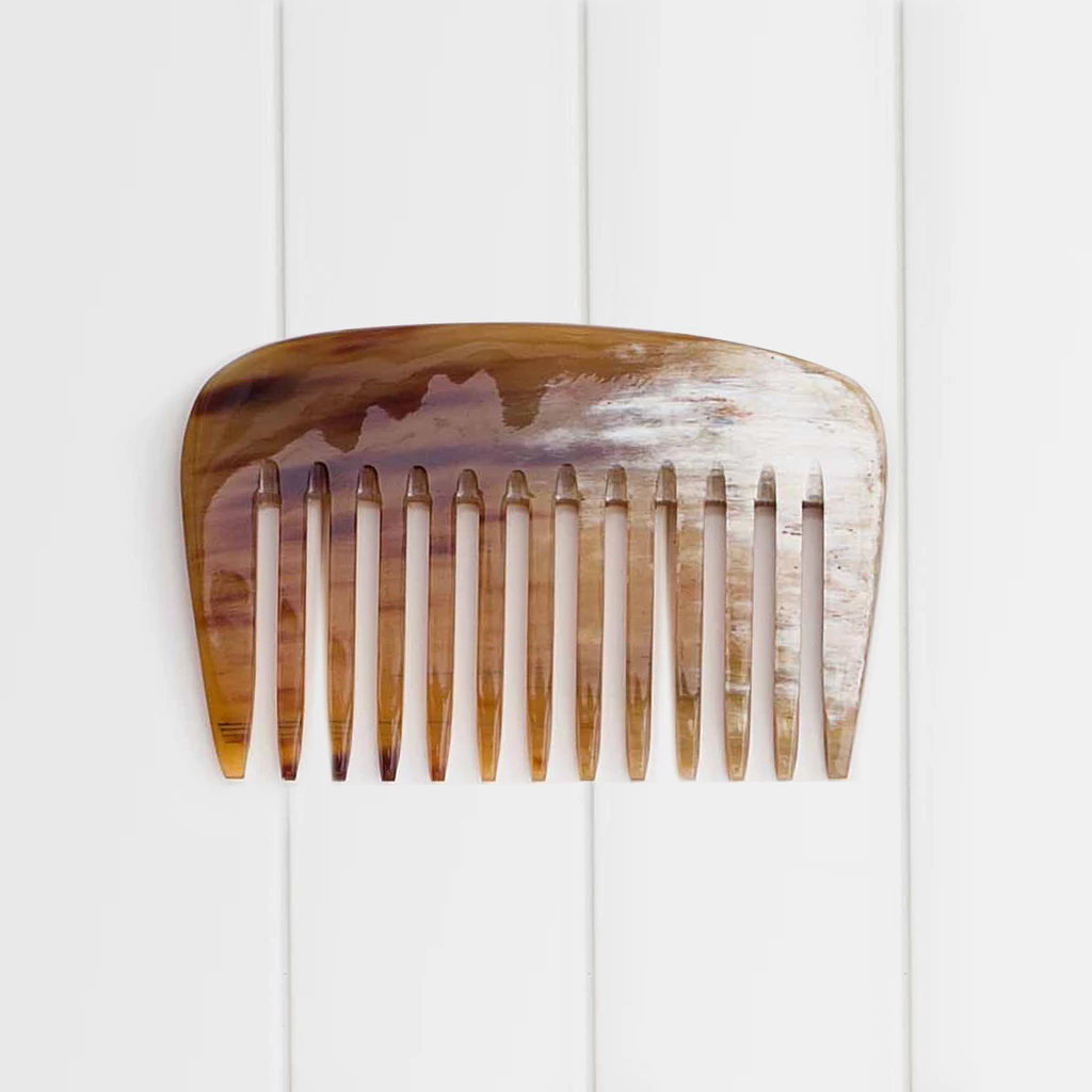 Strähnenkamm aus Horn  10 cm