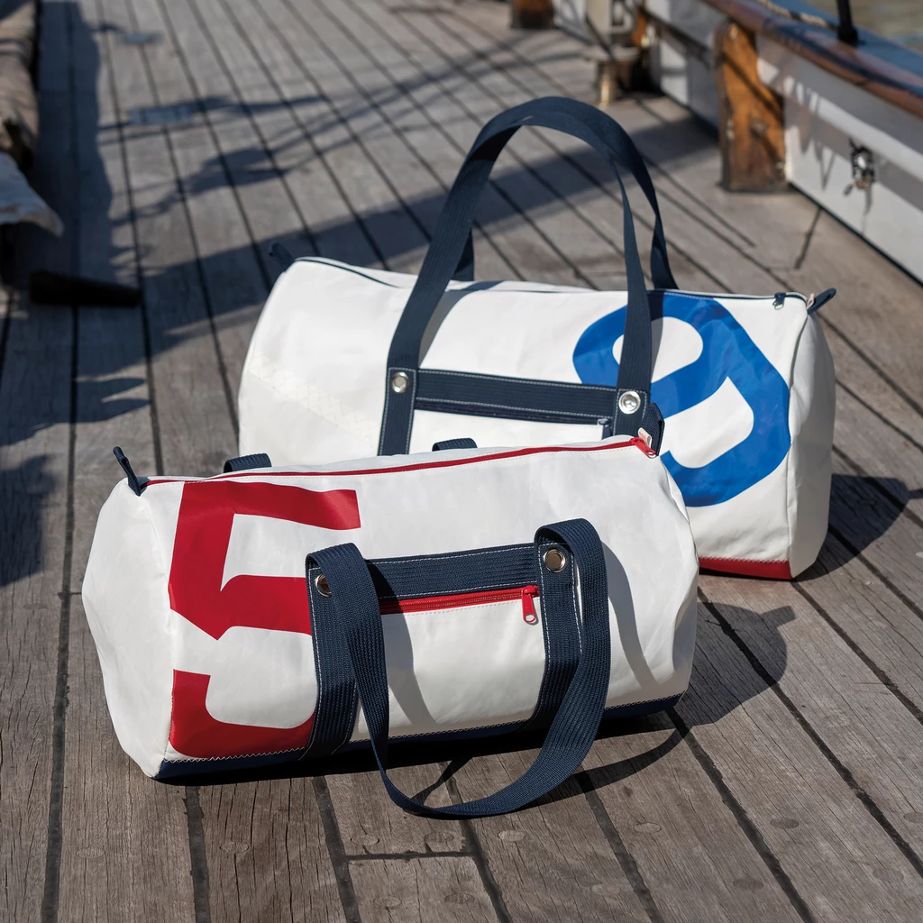 Tasche aus Segeltuch
