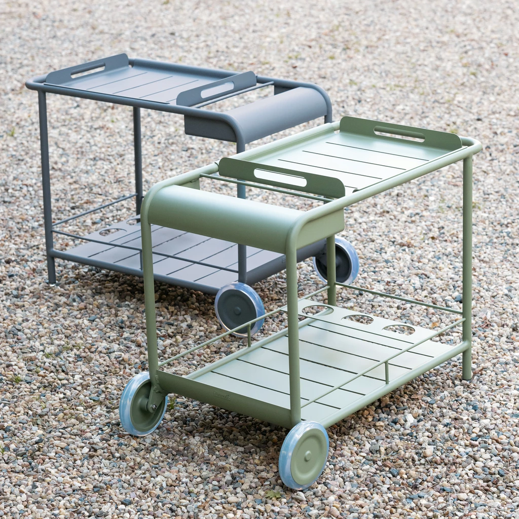 Fermob Gartenbar / Teewagen Luxembourg Gewittergrau