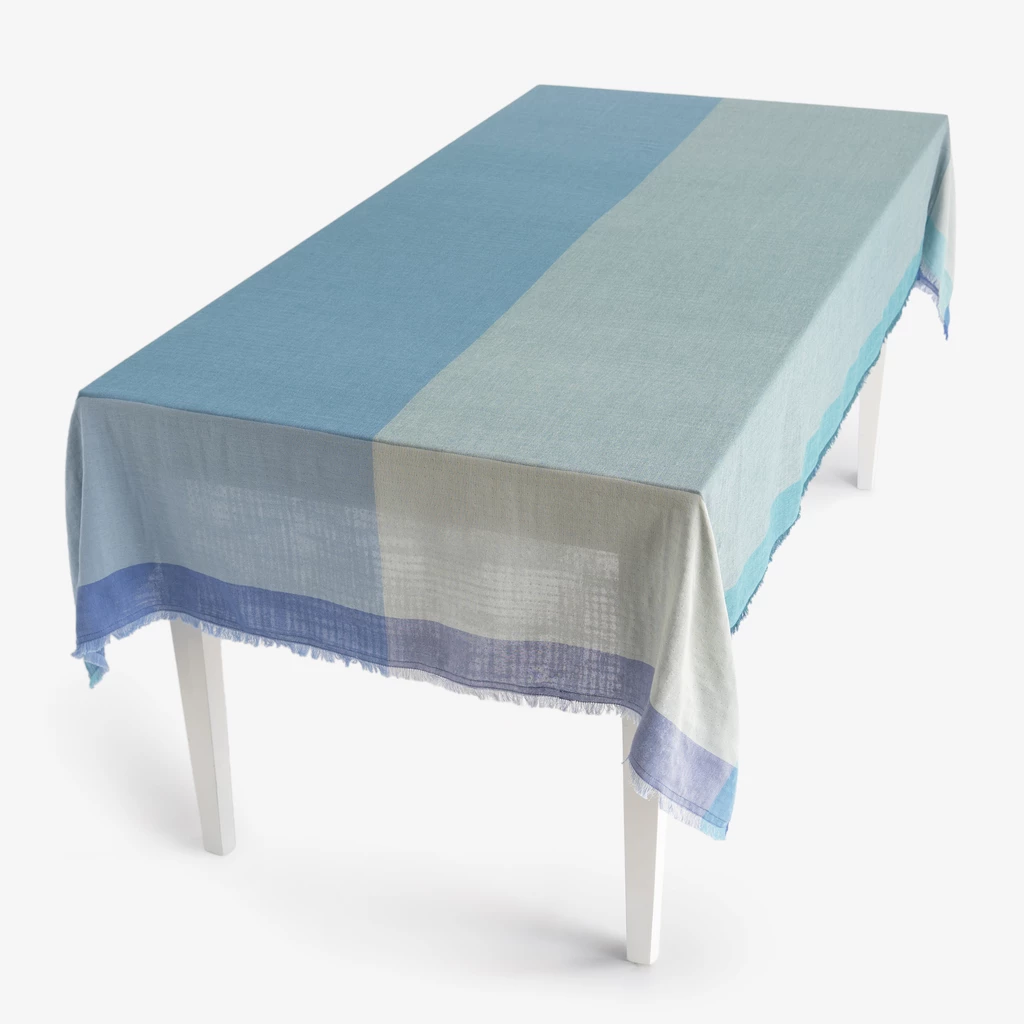 Tischdecke Carré Bleu 140 x 250 cm