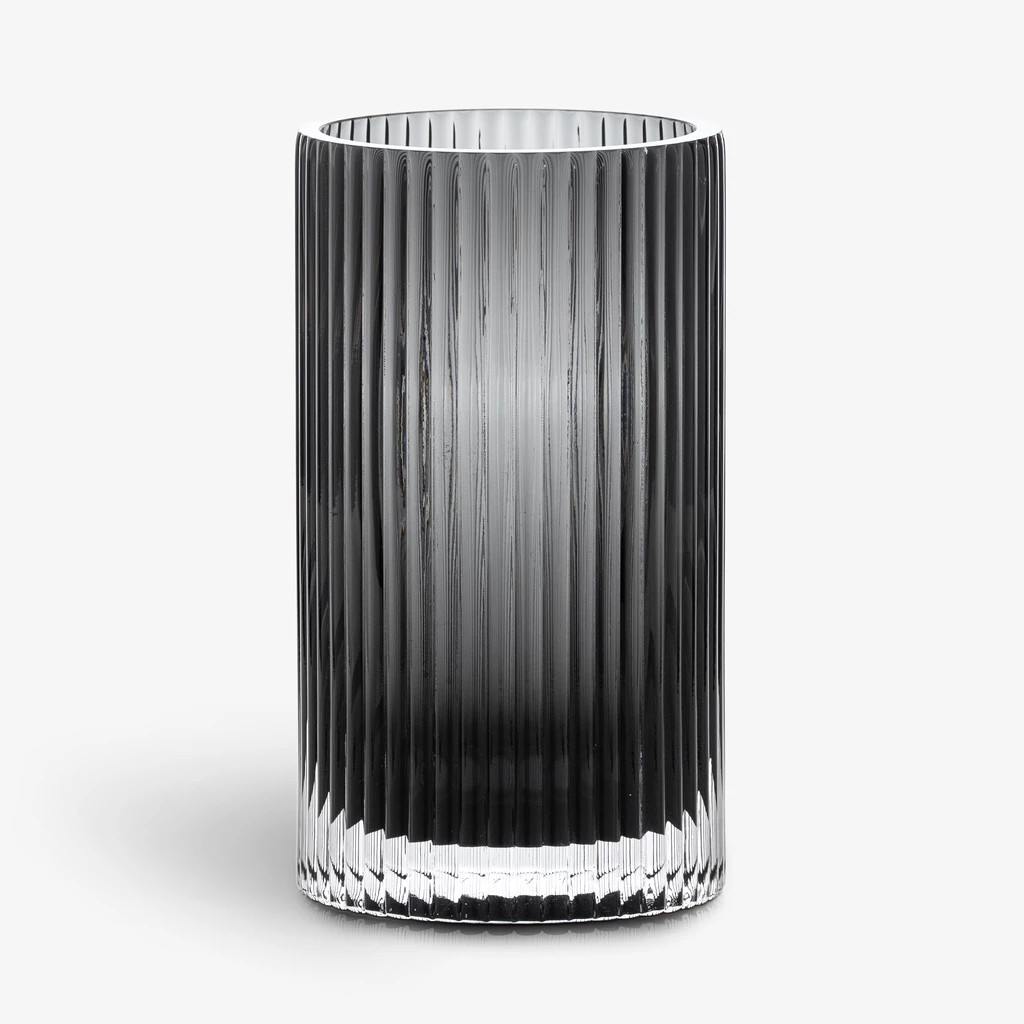 Vase Cannella 25 cm Grau