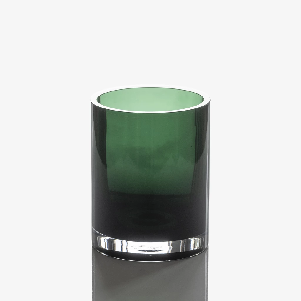 Vase Rondo 15 cm Grün