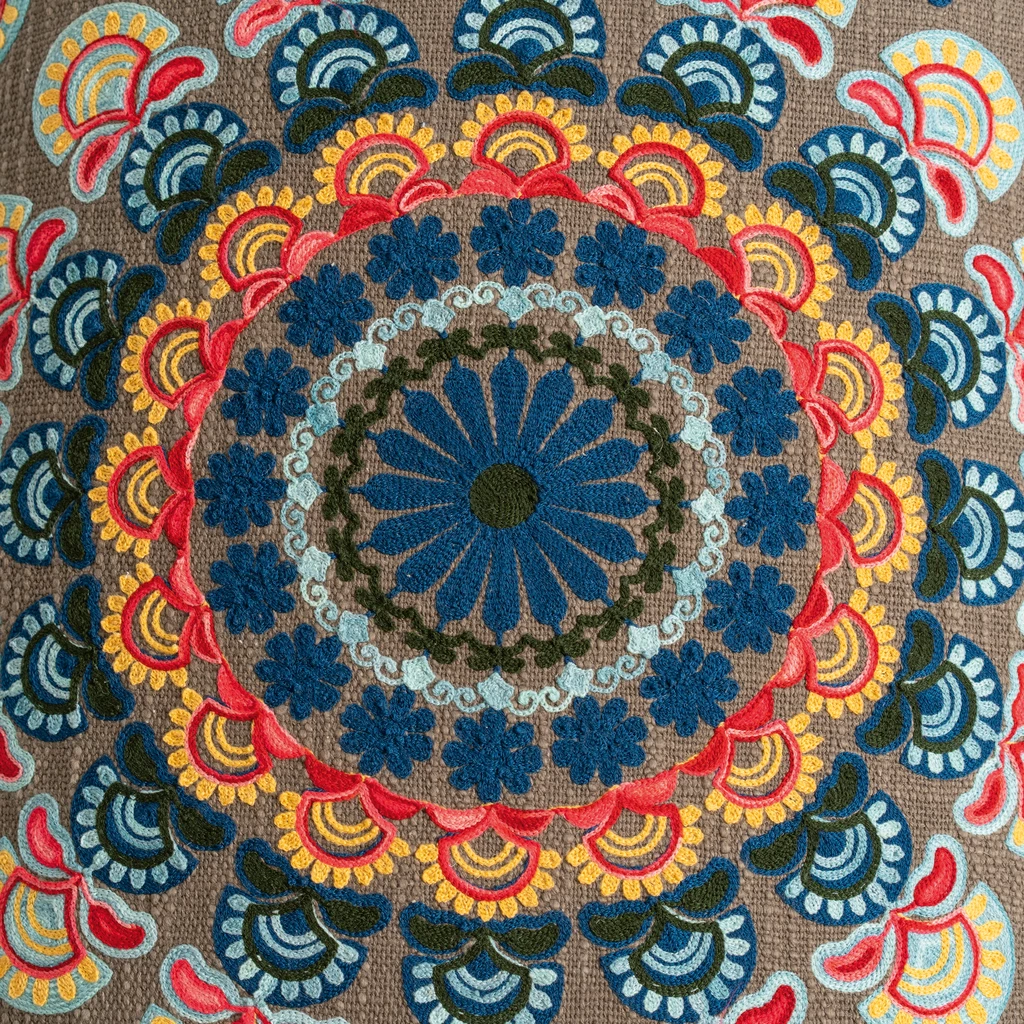 Sitzbank Footstool Suzani