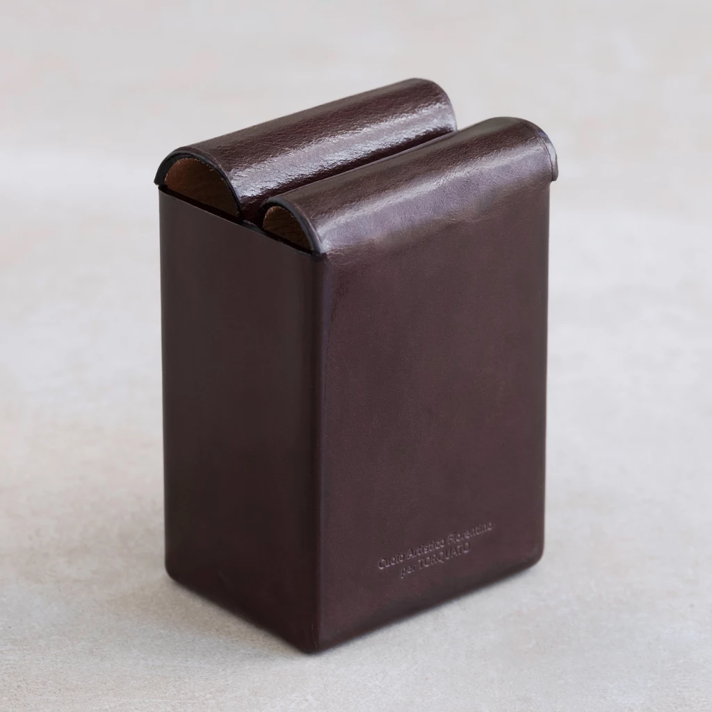 CAF X Torquato Etui für Spielkarten Leder