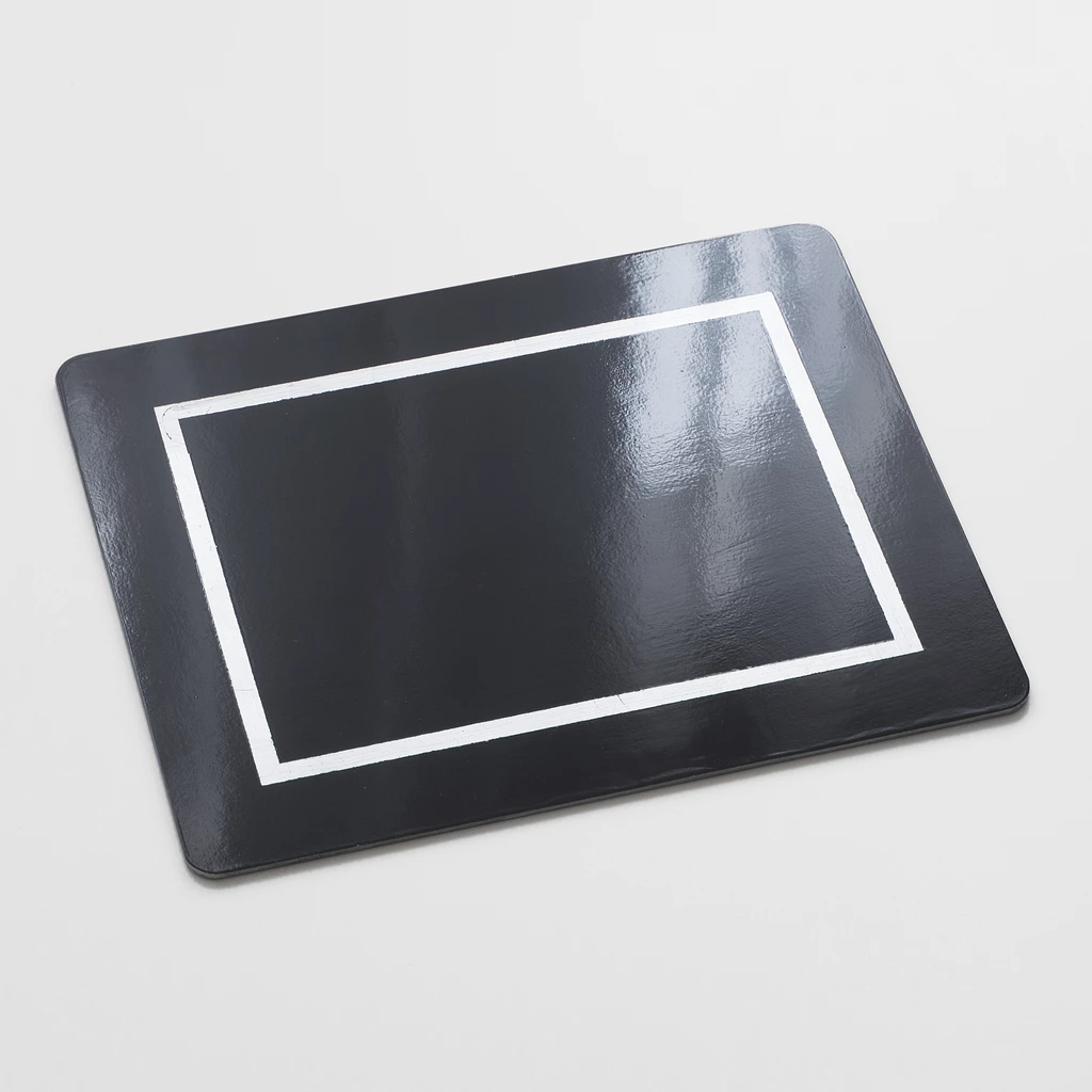 Tischsets Black/Silver 4er-Set