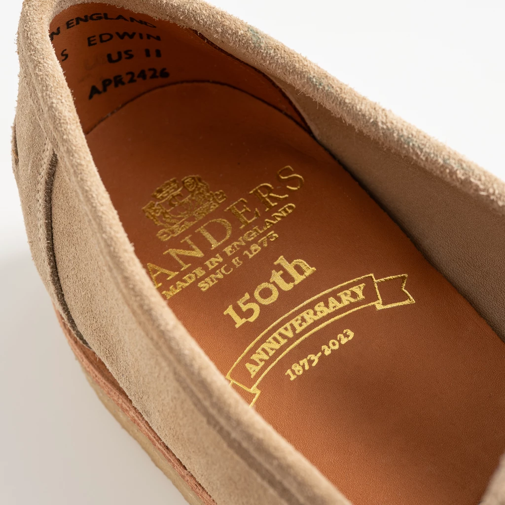 Sanders & Sanders Wildleder-Loafer Gr. 10 (45)