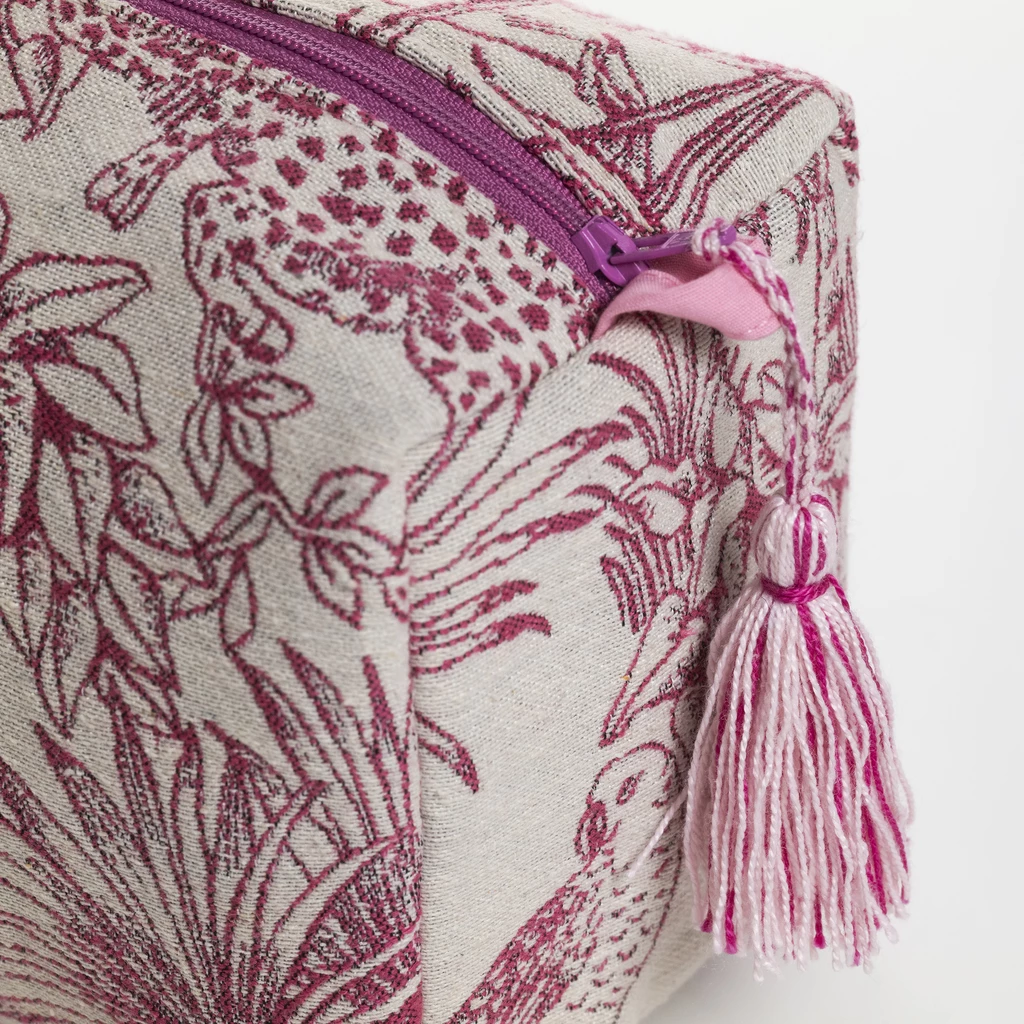 Kosmetiktasche Toile Rosée