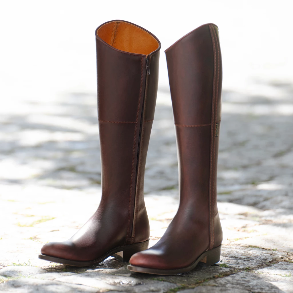 Damenstiefel von Valverde Botas Braun Gr. 38