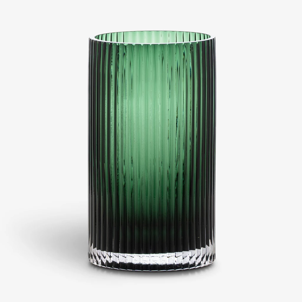 Vase Cannella 25 cm Flaschengrün