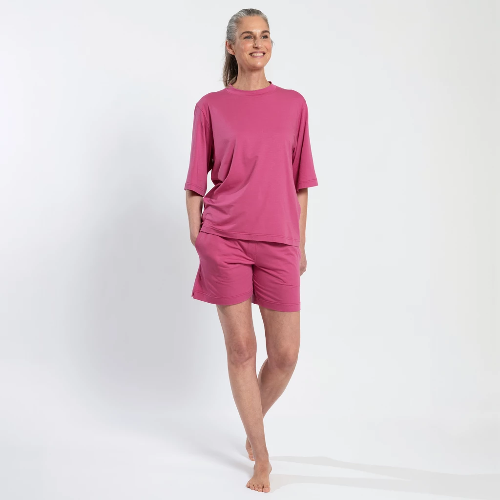 Sunday in Bed X Torquato Shirt Ilona Fuchsia M