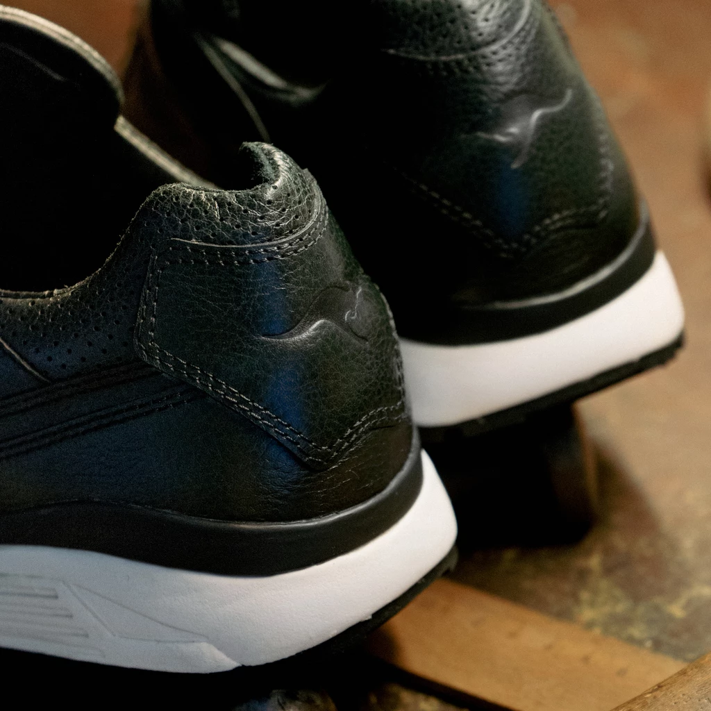 KangaROOS Leder-Sneaker Voltera Ultimate Black Gr. 42