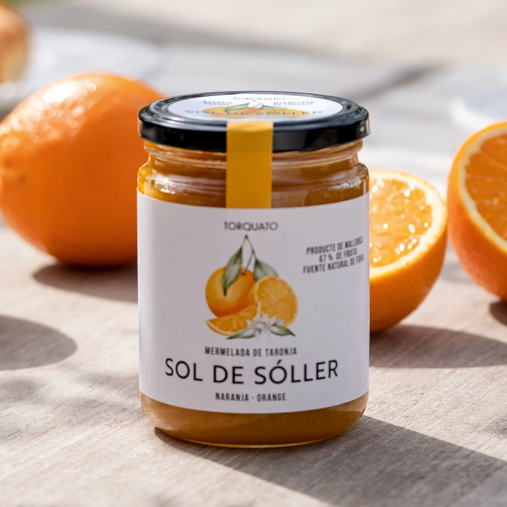 Orangenmarmelade Sol de Sóller