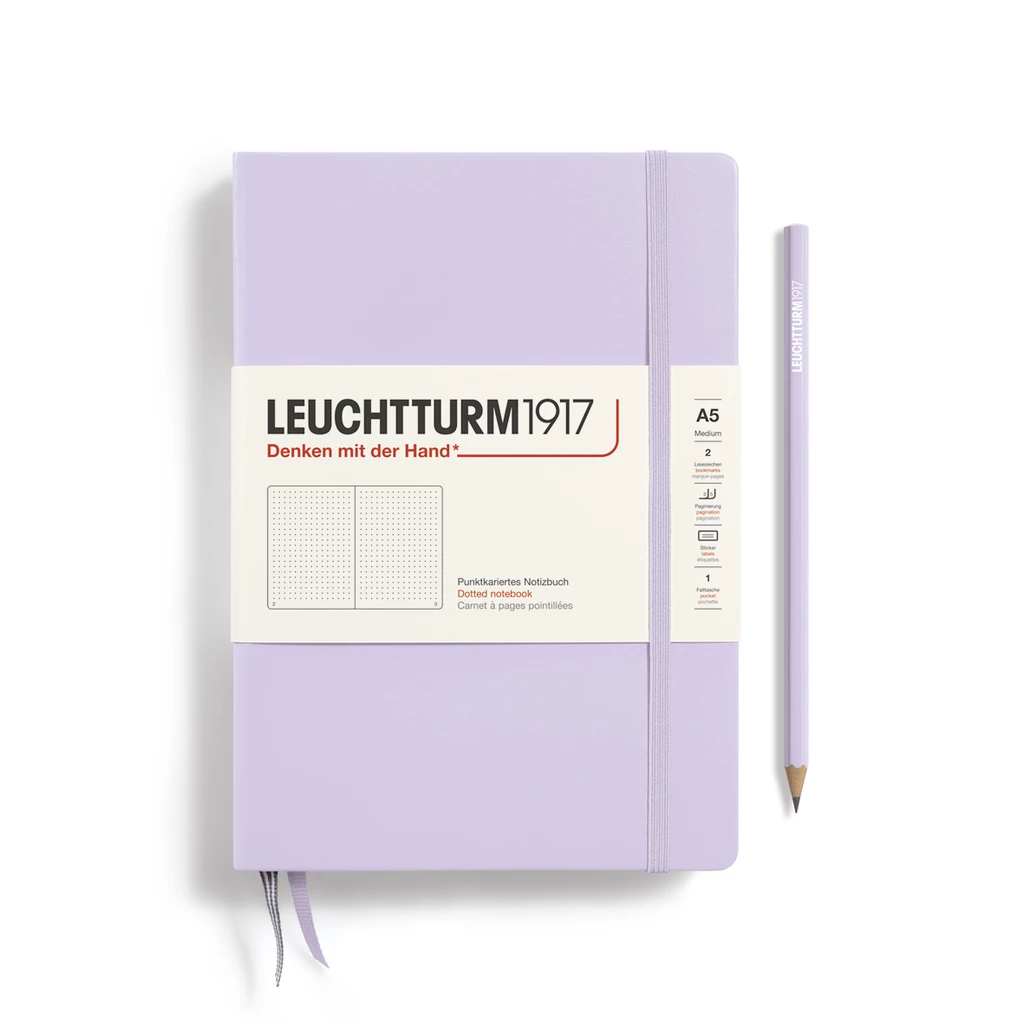 Leuchtturm1917 Notizbuch A5 dotted Lilac