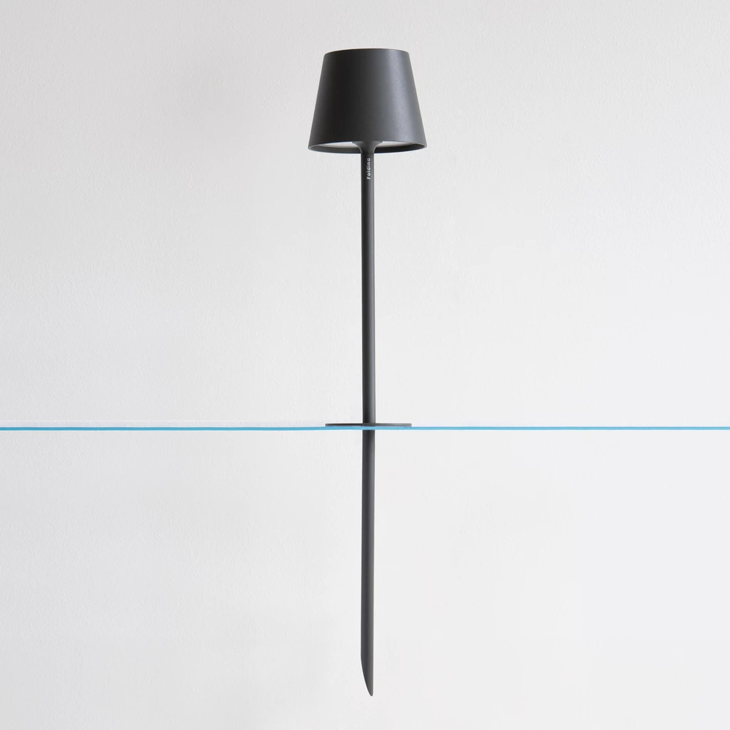Poldina Stecklampe Dunkelgrau