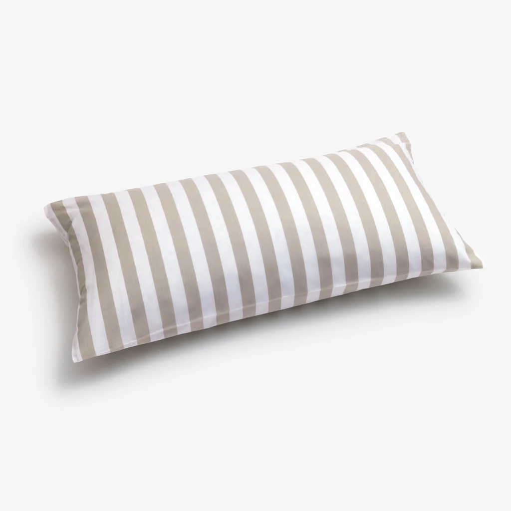 Kissenbezug Liselund Blockstreifen Beige 40 x 80 cm