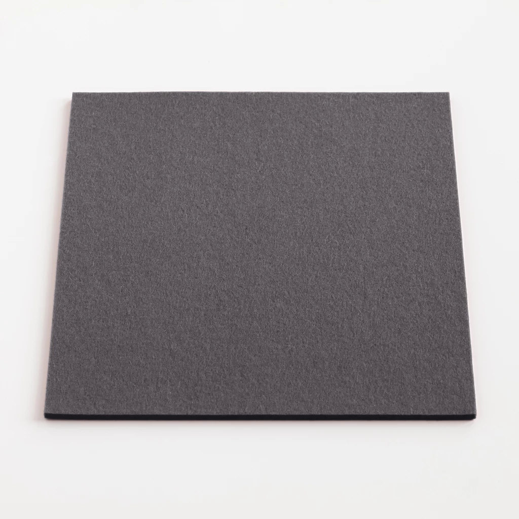Filzuntersetzer 25x25 cm grau