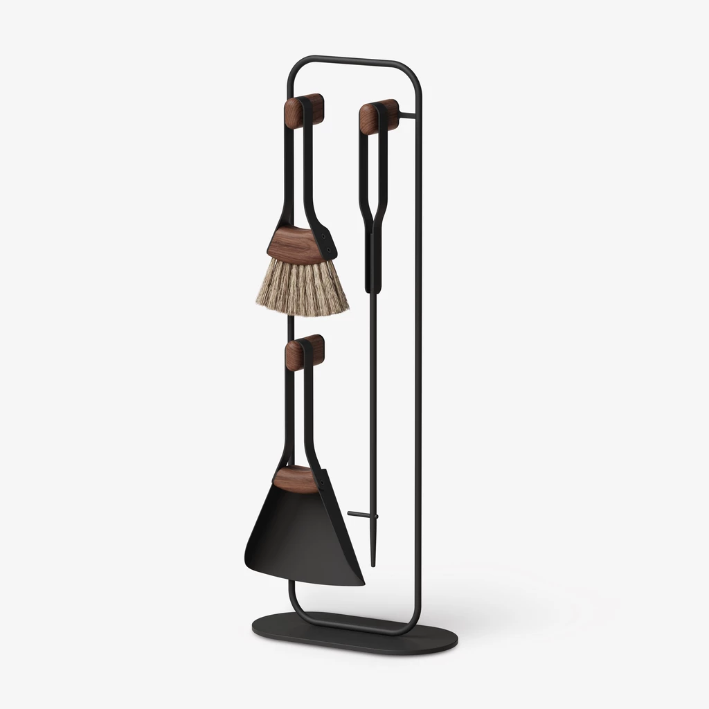 Eldvarm Kaminbesteck Fumi Noir