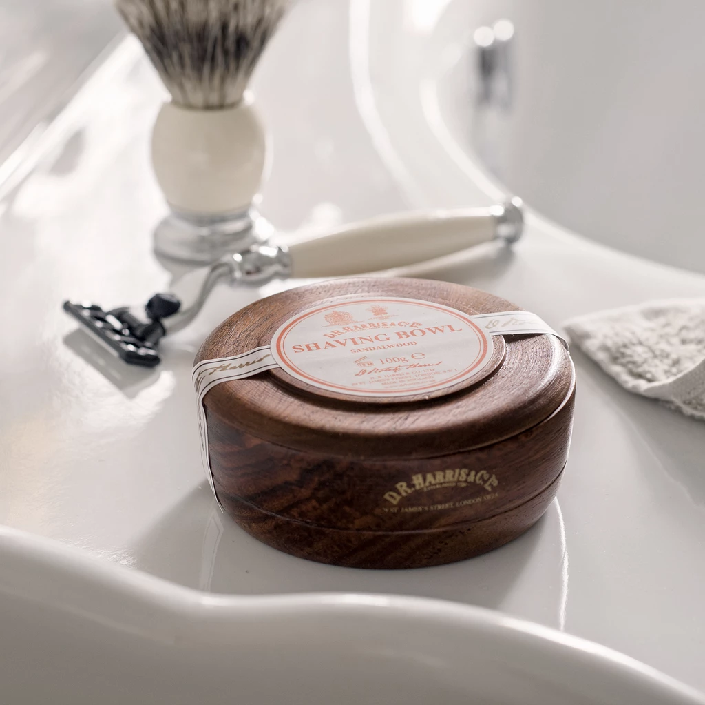 D.R. Harris Rasierschale Sandalwood 100 g