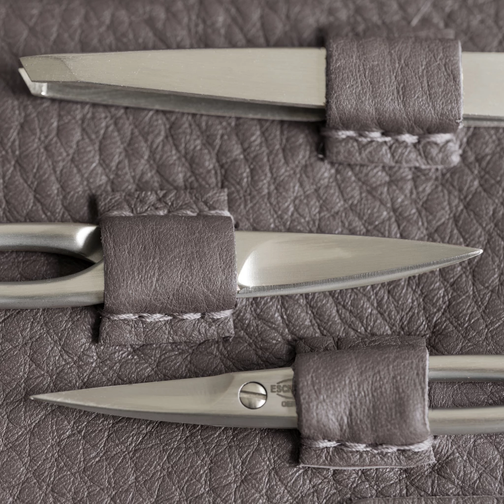 Hammann Maniküre-Etui Taupe groß