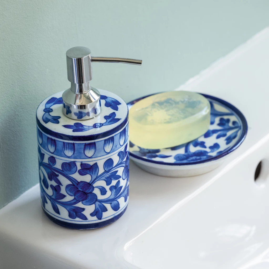 Seifenschale Blue Pottery