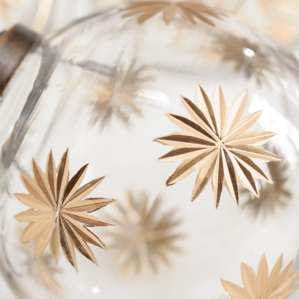 Christbaumkugeln Andalus Klar 6er-Set