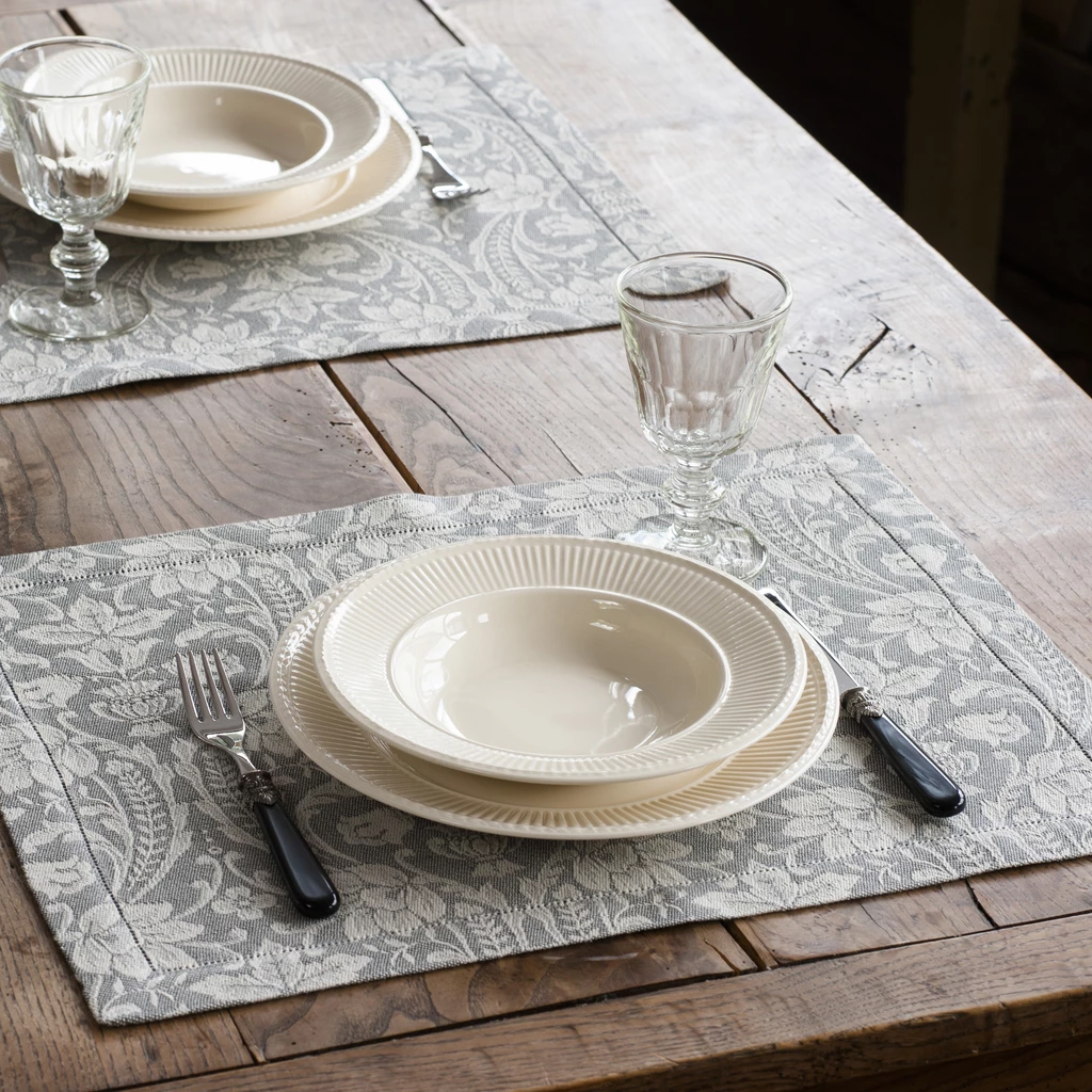 Tischset Donna di Coppe 40 x 50 cm Anthrazit
