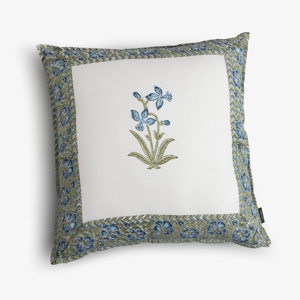 Kissen Blockprint Mughal Boota